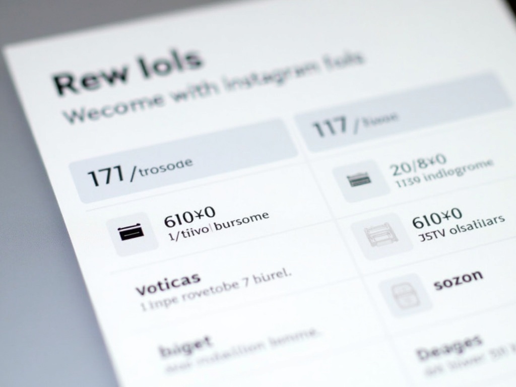 close-up user interface showing /B test result for Instagram Reels. Two different thumbnails are ...