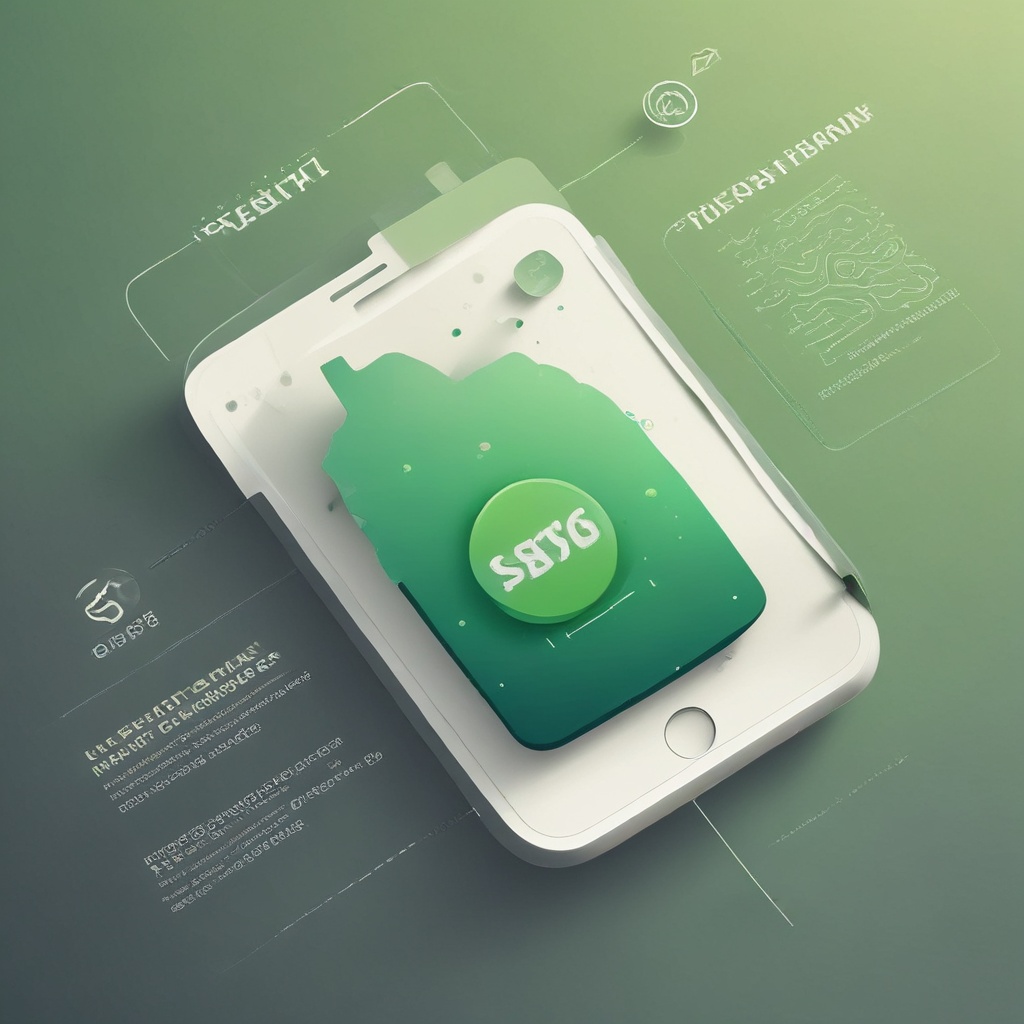 Background is gradient from light green to cream. In center, large text 