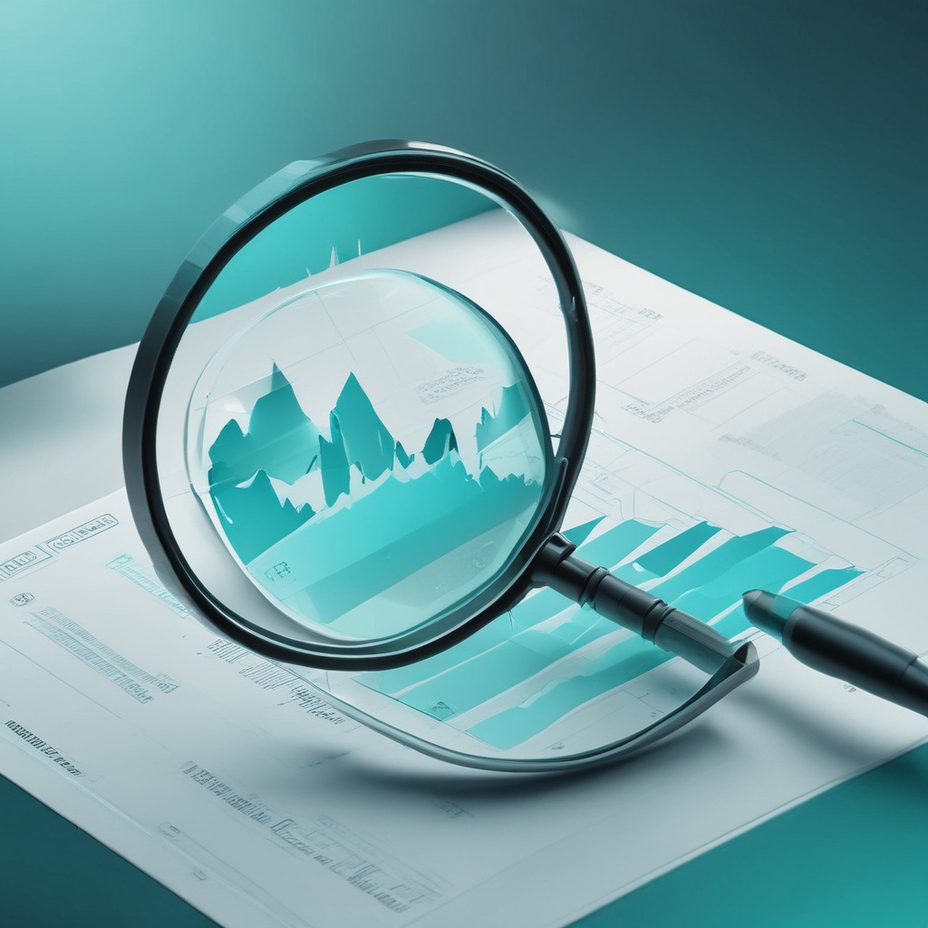 premium cinematic wide shot. Background is sophisticated gradient from dark teal to bright cyan w...