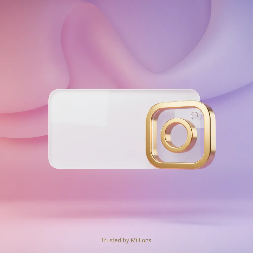 premium cinematic wide shot. Background is sophisticated gradient from soft pink to light purple ...