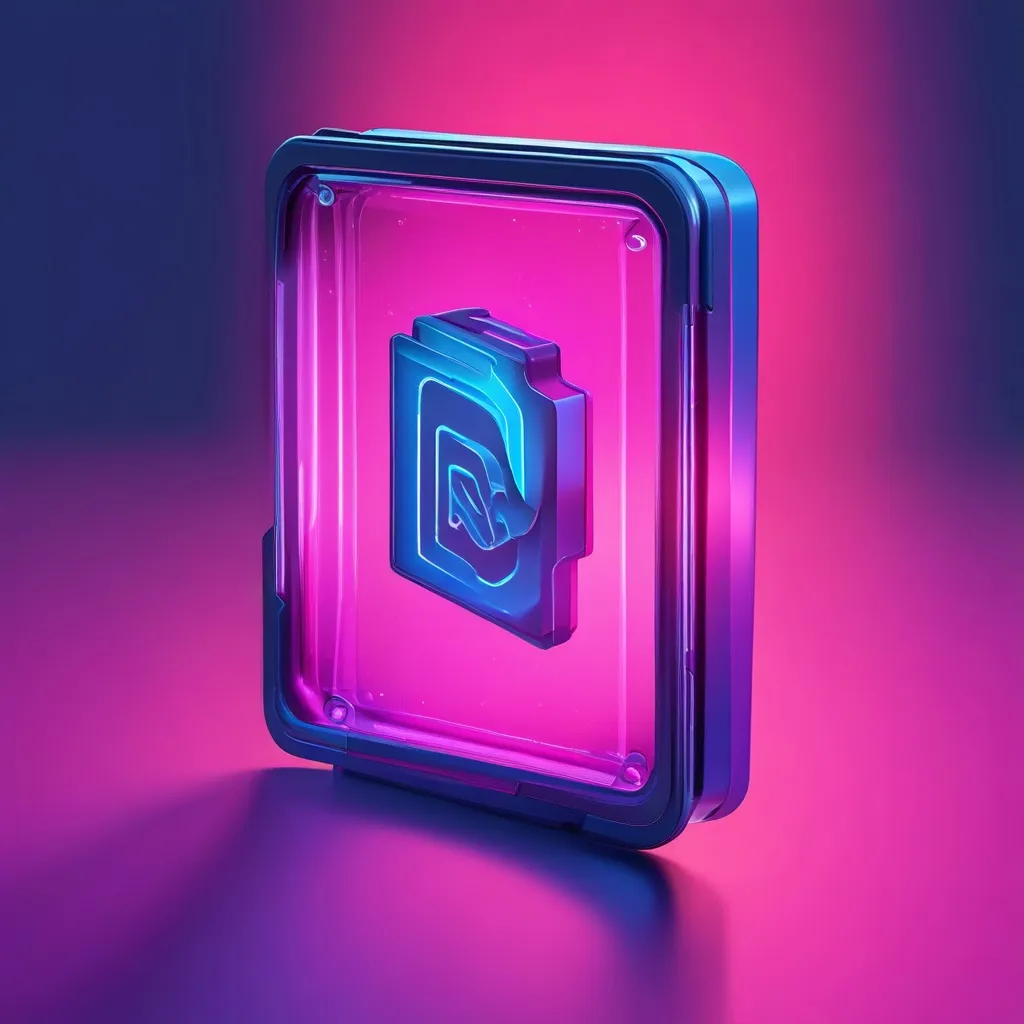 high-end commercial 3D render glossy 3D 'Bookmark' icon in center, slightly offset to Right to al...