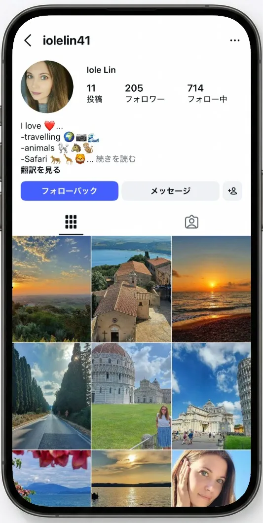 Instagram イタリア人フォロワー サムネイル 2