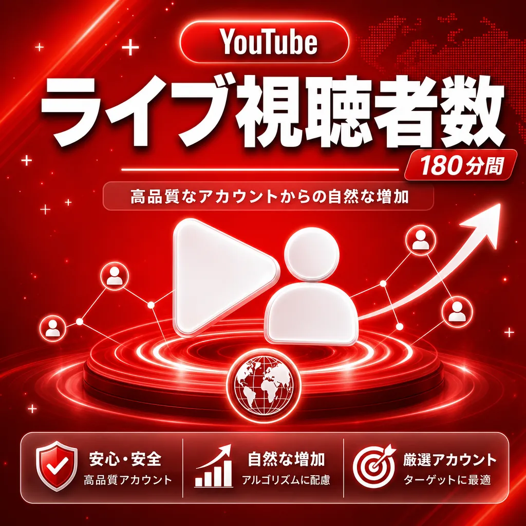 ライブ視聴者数【180分間】