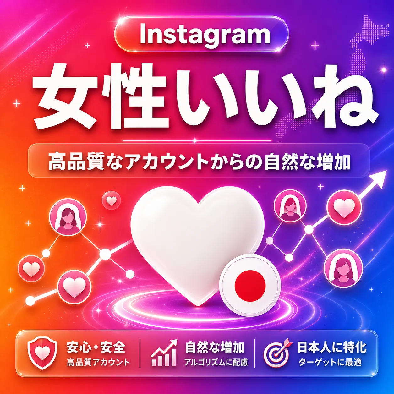女性いいね